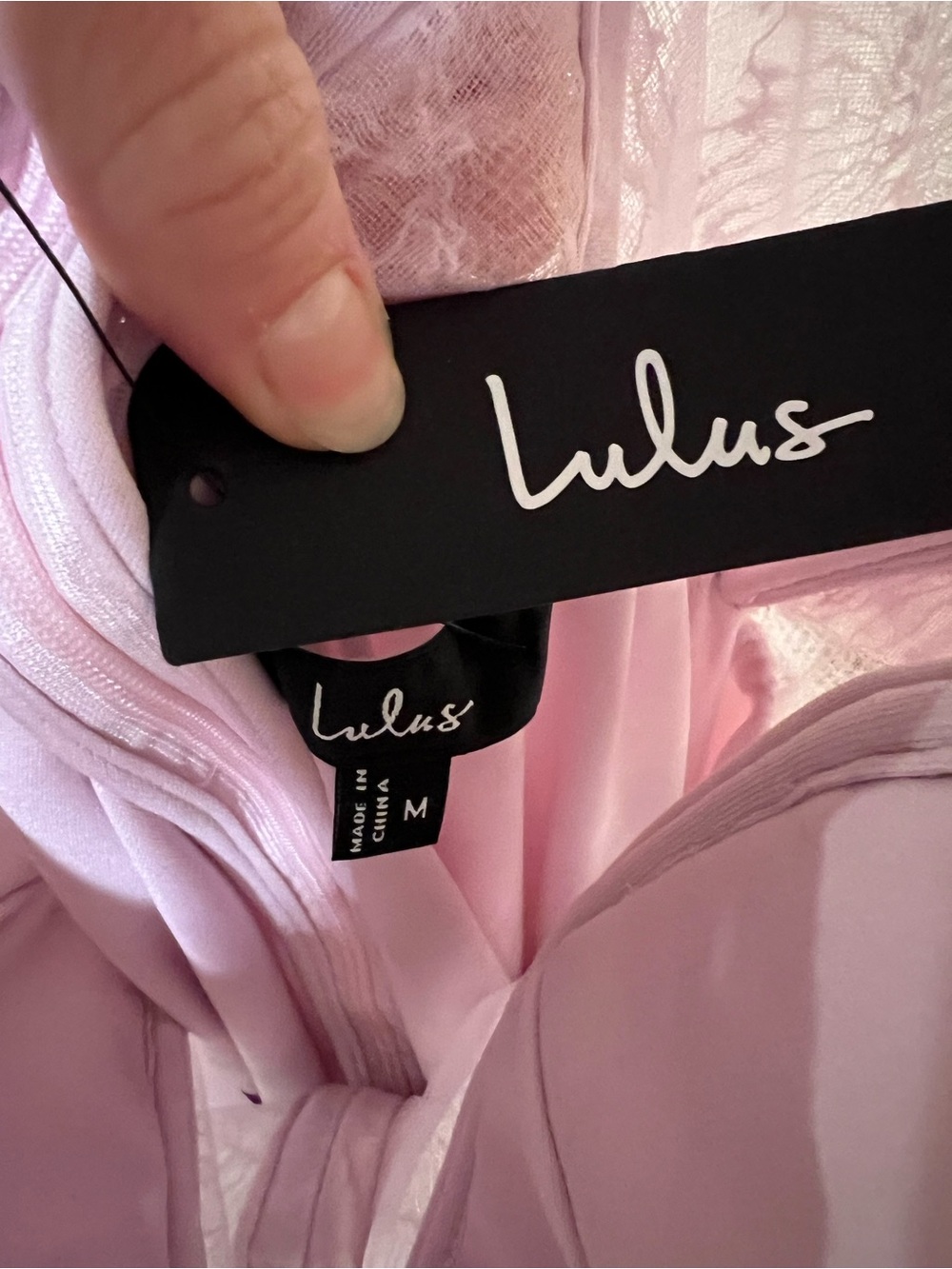 NWT Lulus Camie Light Pink Tulle Sequin Bustier Maxi Dress - Picture 8 of 8